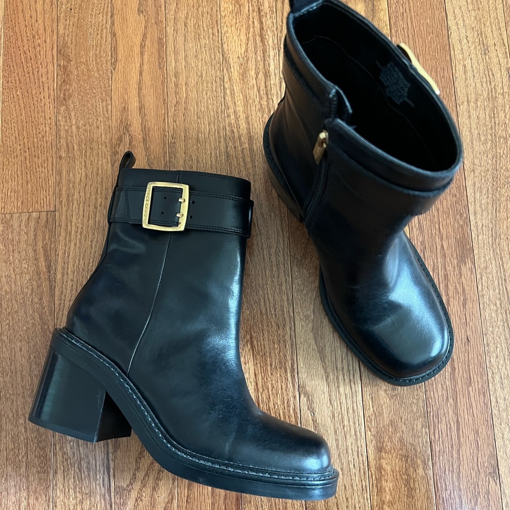 Vince Camuto BEMBONIE blk boots 8.5